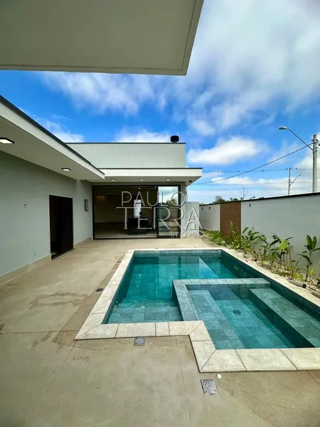 Casa térrea nova alto padrão e moderna! 3 suítes e piscina! Condomínio: 49ª foto da galeria de imagens do imóvel