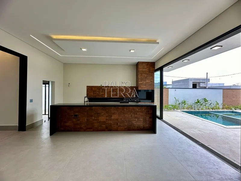 Casa térrea nova alto padrão e moderna! 3 suítes e piscina! Condomínio: 10ª foto da galeria de imagens do imóvel