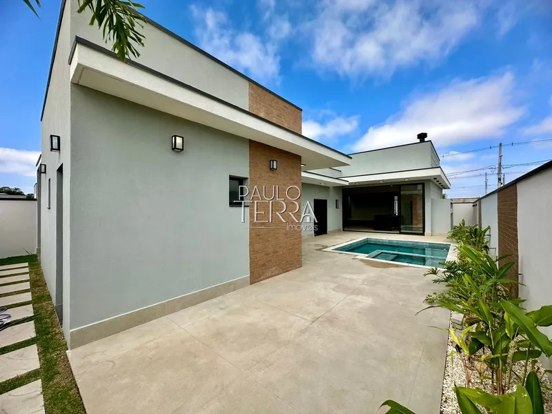 Casa térrea nova alto padrão e moderna! 3 suítes e piscina! Condomínio: 50ª foto da galeria de imagens do imóvel