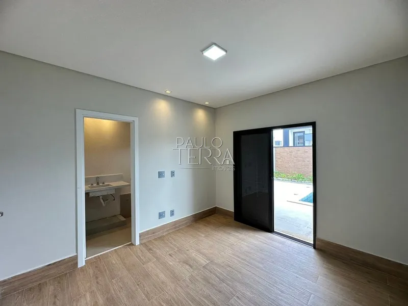 Casa térrea nova alto padrão e moderna! 3 suítes e piscina! Condomínio: 64ª foto da galeria de imagens do imóvel