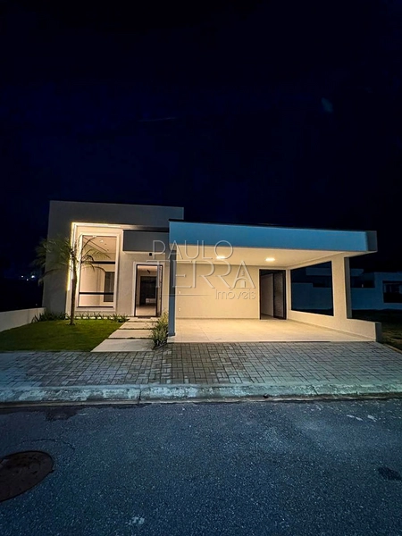 Casa térrea nova à venda no Condomínio Pérola do Vale em Tremembé | 3 quartos, quintal e área gourmet: 2ª foto da galeria de imagens do imóvel