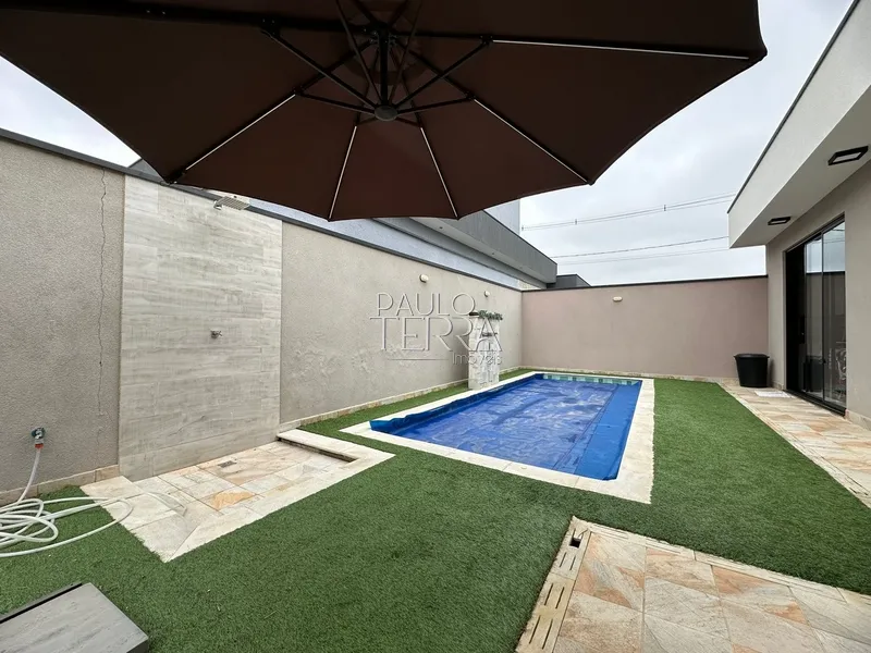 Casa nova 3 dormitórios, piscina aquecida e semi mobiliada com armario: 2ª foto da galeria de imagens do imóvel