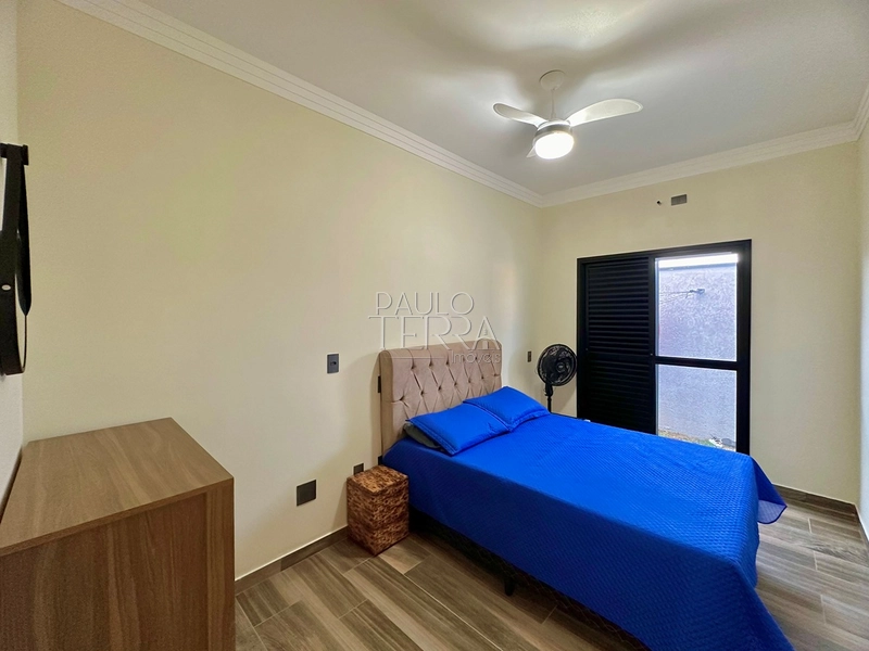Sobrado no Condomínio Araucárias em Tremembé | 3 quartos sendo 2 suítes com closet, área gourmet integrada e piscina: 25ª foto da galeria de imagens do imóvel