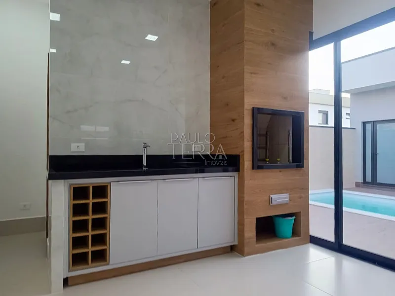 Casa nova com 4 quartos, armários, churrasqueira e piscina. Condomínio Ouroville Taubaté SP: 8ª foto da galeria de imagens do imóvel