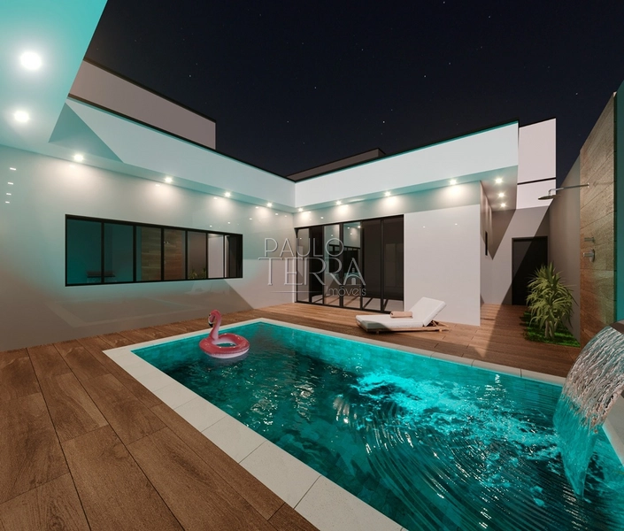 Casa nova com 4 quartos, armários, churrasqueira e piscina. Condomínio Ouroville Taubaté SP: 7ª foto da galeria de imagens do imóvel