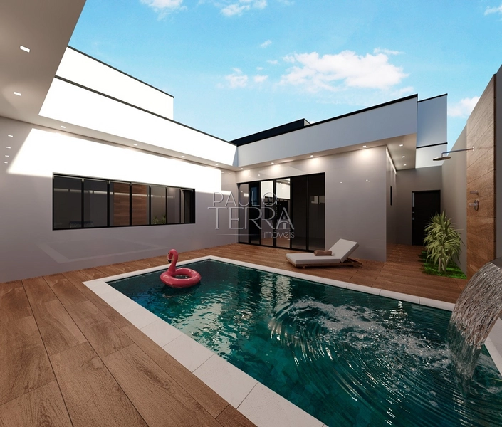 Casa nova com 4 quartos, armários, churrasqueira e piscina. Condomínio Ouroville Taubaté SP: 6ª foto da galeria de imagens do imóvel
