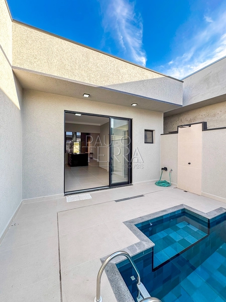 Casa térrea nova à venda no Condomínio Pérola do Vale em Tremembé | 3 suítes, closet, escritório, piscina e área gourmet: 22ª foto da galeria de imagens do imóvel