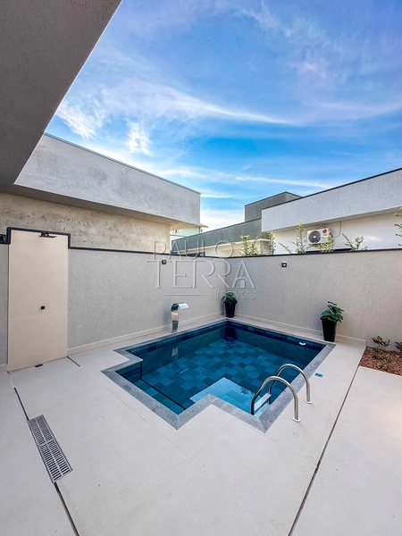 Casa térrea nova à venda no Condomínio Pérola do Vale em Tremembé | 3 suítes, closet, escritório, piscina e área gourmet: 13ª foto da galeria de imagens do imóvel