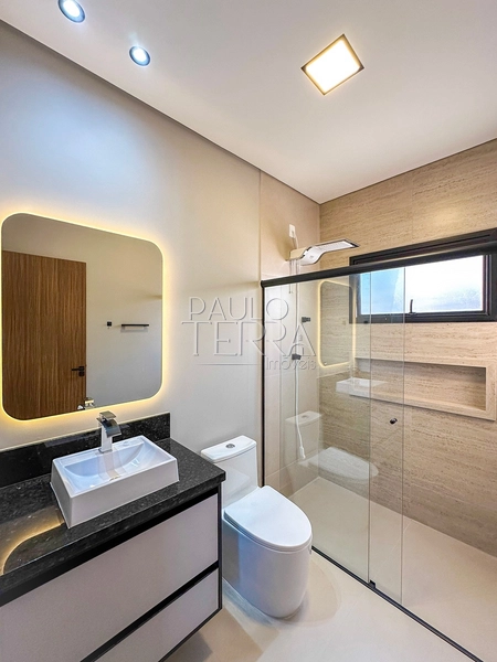 Casa térrea nova à venda no Condomínio Pérola do Vale em Tremembé | 3 suítes, closet, escritório, piscina e área gourmet: 63ª foto da galeria de imagens do imóvel