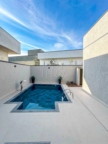 Casa térrea nova à venda no Condomínio Pérola do Vale em Tremembé | 3 suítes, closet, escritório, piscina e área gourmet: 14ª foto da galeria de imagens do imóvel
