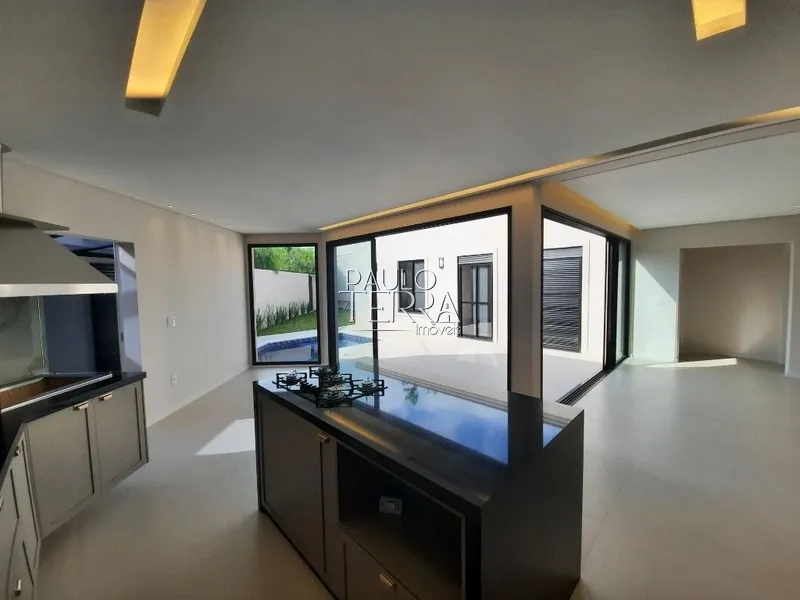 Casa semi mobiliada com 4 dormitórios + escritório, piscina e gourmet: 1ª foto da galeria de imagens do imóvel