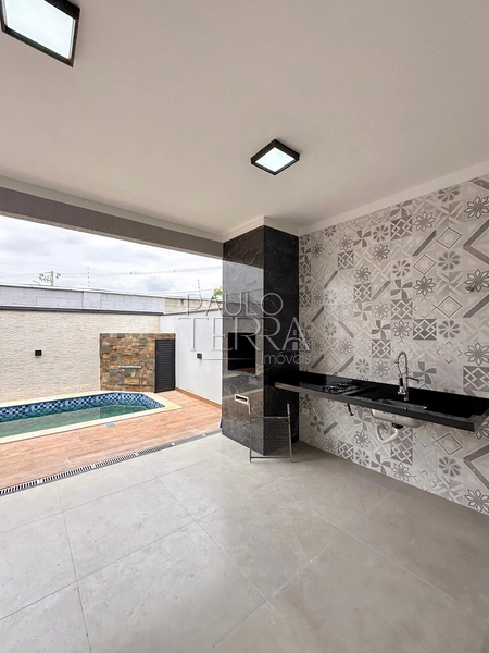 Casa térrea nova à venda no Condomínio Pérola do Vale em Tremembé/SP | 3 dormitórios, suíte, área gourmet e piscina com hidro: 7ª foto da galeria de imagens do imóvel