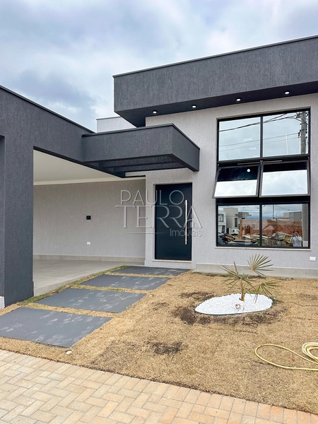 Casa térrea nova à venda no Condomínio Pérola do Vale em Tremembé/SP | 3 dormitórios, suíte, área gourmet e piscina com hidro: 1ª foto da galeria de imagens do imóvel