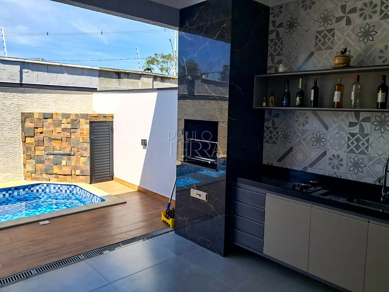 Casa térrea no Condomínio Pérola do Vale | Fotovoltaica, planejados, piscina, área gourmet e 3 dormitórios (1suíte): 1ª foto da galeria de imagens do imóvel