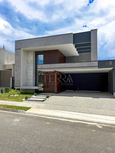 Casa térrea de alto padrão à venda no Condomínio Ouroville com 3 suítes, piscina e escritório | Taubaté SP: 1ª foto da galeria de imagens do imóvel