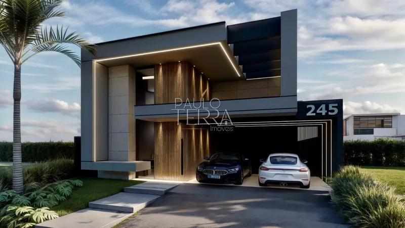Casa térrea alto padrão com 3 suítes e piscina. Condomínio Ouroville: 2ª foto da galeria de imagens do imóvel