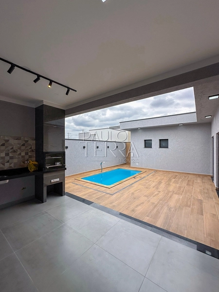 Casa térrea nova à venda no Condomínio Pérola do Vale em Tremembé | 3 dormitórios, suíte, área gourmet e piscina: 14ª foto da galeria de imagens do imóvel