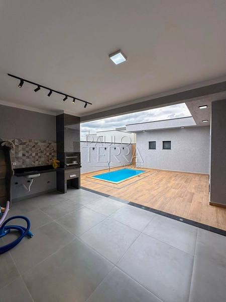 Casa térrea nova à venda no Condomínio Pérola do Vale em Tremembé | 3 dormitórios, suíte, área gourmet e piscina: 12ª foto da galeria de imagens do imóvel