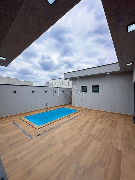 Casa térrea nova à venda no Condomínio Pérola do Vale em Tremembé | 3 dormitórios, suíte, área gourmet e piscina: 15ª foto da galeria de imagens do imóvel