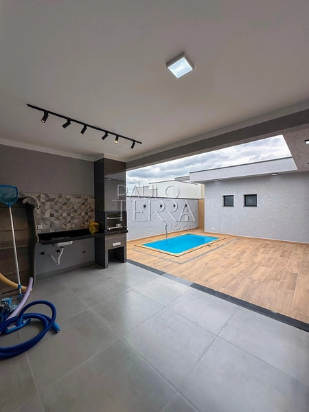 Casa térrea nova à venda no Condomínio Pérola do Vale em Tremembé | 3 dormitórios, suíte, área gourmet e piscina: 13ª foto da galeria de imagens do imóvel