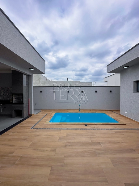 Casa térrea nova à venda no Condomínio Pérola do Vale em Tremembé | 3 dormitórios, suíte, área gourmet e piscina: 35ª foto da galeria de imagens do imóvel