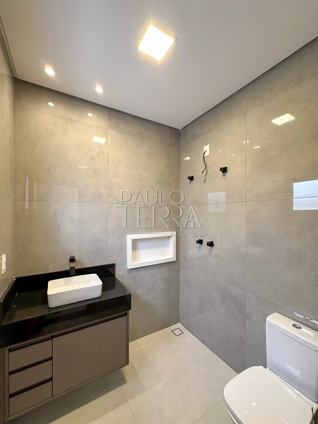 Casa à Venda em Condomínio Fechado em Tremembé | Pérola do Vale | 3 Suítes, Escritório, Área Gourmet, Planejados e Quintal Grande: 43ª foto da galeria de imagens do imóvel