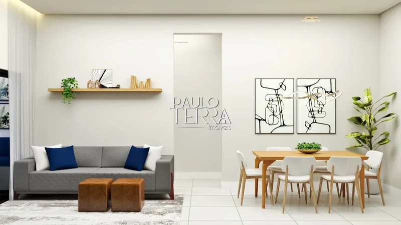 Apartamento novo com 2 dormitórios (1suíte) e sacada com churrasqueira: 4ª foto da galeria de imagens do imóvel