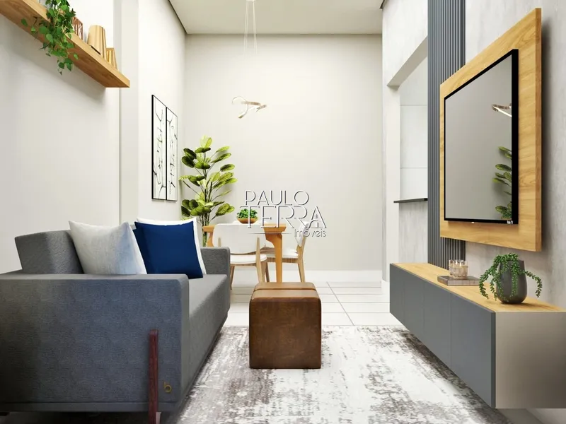 Apartamento novo com 2 dormitórios (1suíte) e sacada com churrasqueira: 2ª foto da galeria de imagens do imóvel