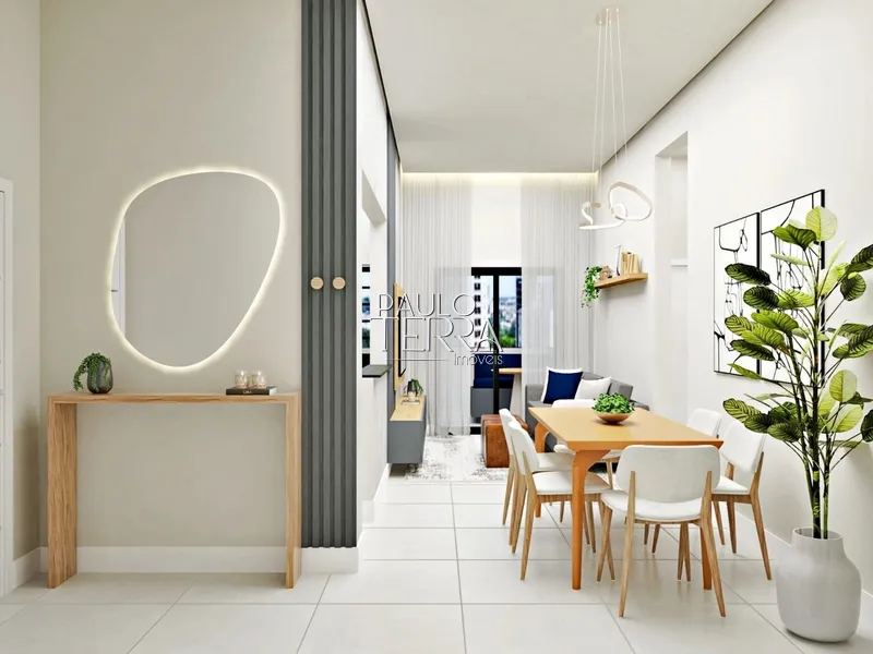Apartamento novo com 2 dormitórios (1suíte) e sacada com churrasqueira: 3ª foto da galeria de imagens do imóvel