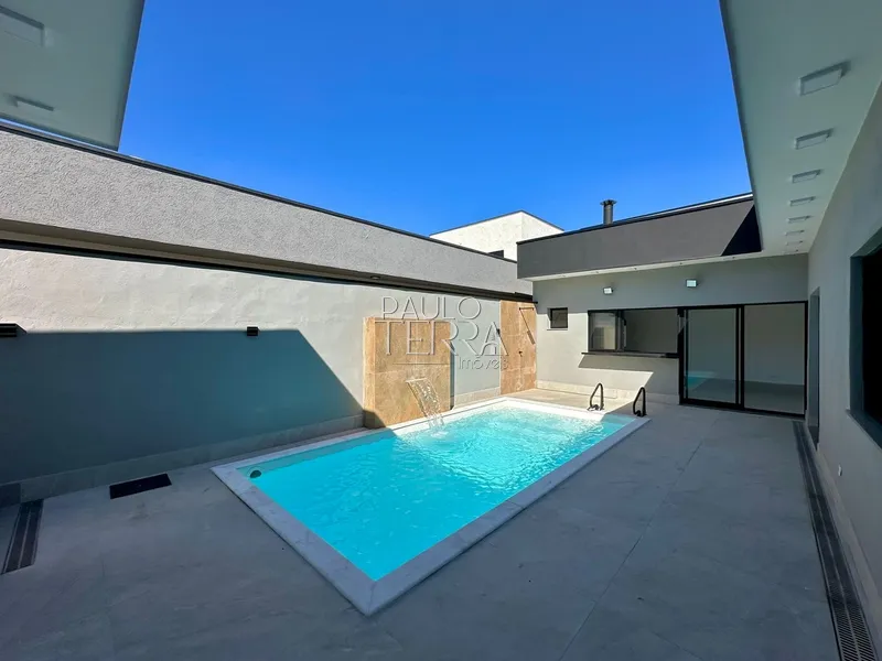 Casa térrea moderna nova com 3 dormitórios e piscina - Condominio: 4ª foto da galeria de imagens do imóvel