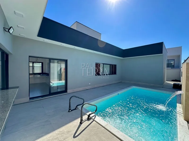 Casa térrea moderna nova com 3 dormitórios e piscina - Condominio: 5ª foto da galeria de imagens do imóvel