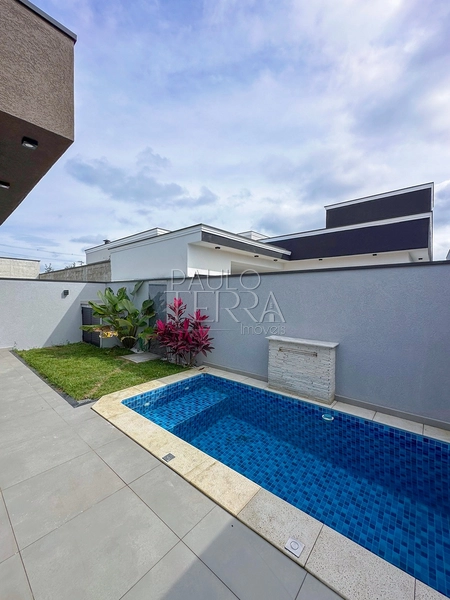 Casa nova em condomínio fechado! Casa com piscina, área gourmet e 3 quartos (1 suíte com closet): 33ª foto da galeria de imagens do imóvel