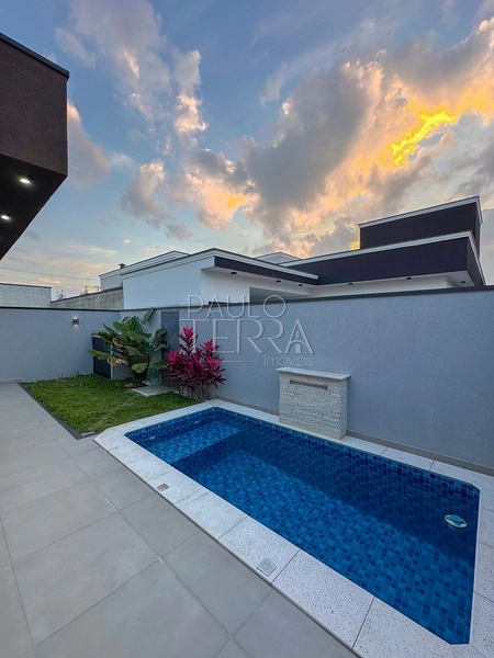Casa nova com piscina, 3 quartos (1 suíte com closet) e área gourmet | Condomínio Barão de Tremembé: 21ª foto da galeria de imagens do imóvel