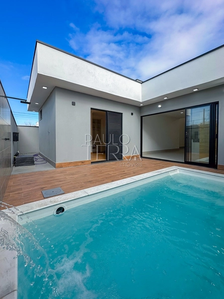 Casa nova com piscina e churrasqueira em condomínio fechado Ouroville | Taubaté SP : 9ª foto da galeria de imagens do imóvel