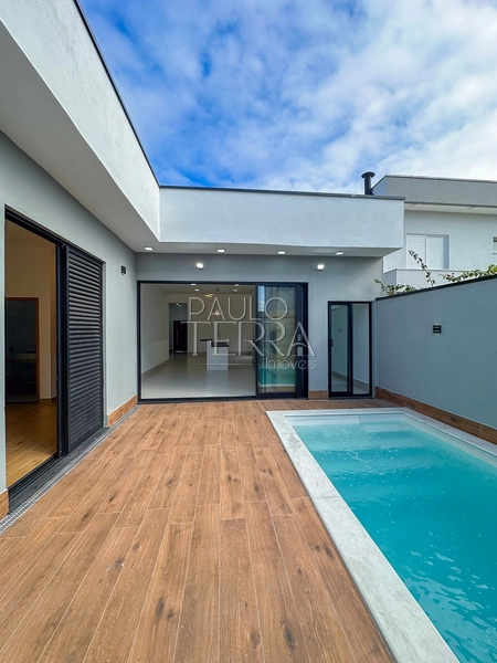 Casa nova com piscina e churrasqueira em condomínio fechado Ouroville | Taubaté SP : 11ª foto da galeria de imagens do imóvel