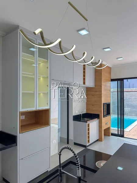 Casa nova com piscina e churrasqueira em condomínio fechado Ouroville | Taubaté SP : 1ª foto da galeria de imagens do imóvel
