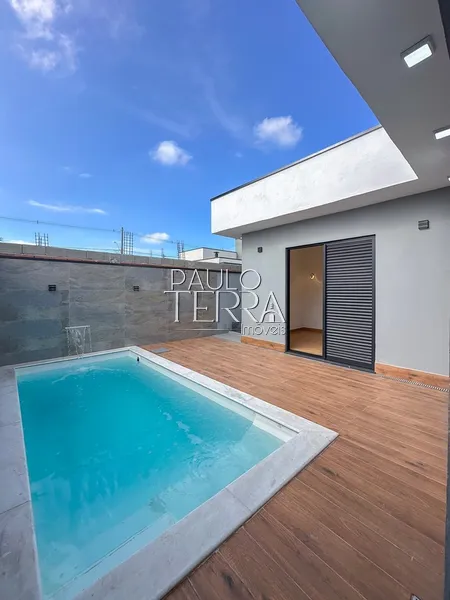 Casa nova com piscina e churrasqueira em condomínio fechado Ouroville | Taubaté SP : 8ª foto da galeria de imagens do imóvel