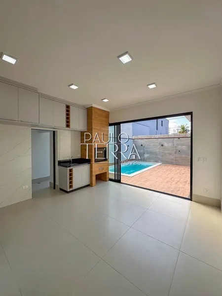 Casa nova com piscina e churrasqueira em condomínio fechado Ouroville | Taubaté SP : 4ª foto da galeria de imagens do imóvel