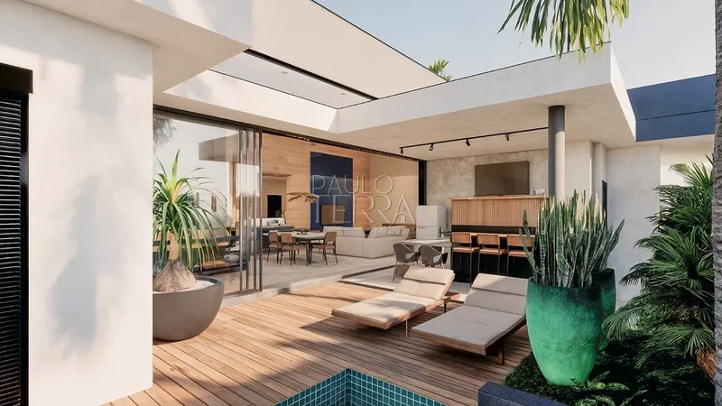 Casa térrea de alto padrão à venda no Condomínio Quinta das Palmeiras com piscina e 3 suítes | Taubaté SP: 4ª foto da galeria de imagens do imóvel