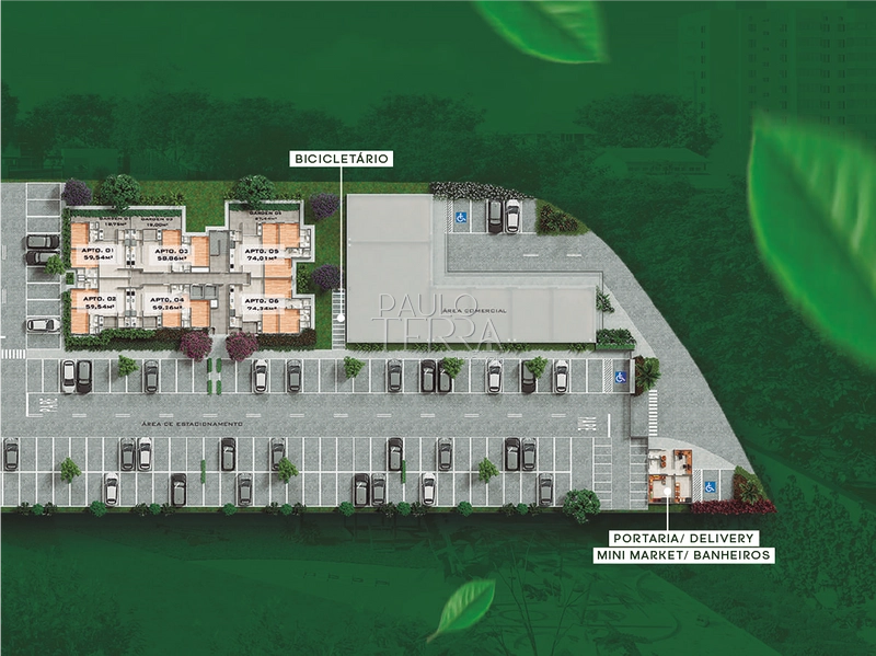 Apartamento na planta à venda em Taubaté | Reserva do Bosque | 2 dormitórios com suíte e varanda gourmet: 29ª foto da galeria de imagens do imóvel