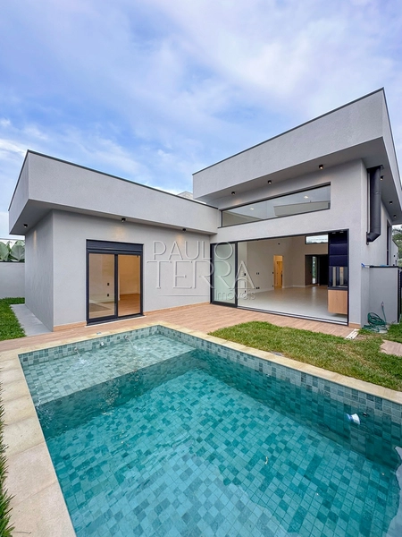 Casa Térrea Nova no San Marco Taubaté | 3 Suítes, Piscina e Escritório: 5ª foto da galeria de imagens do imóvel