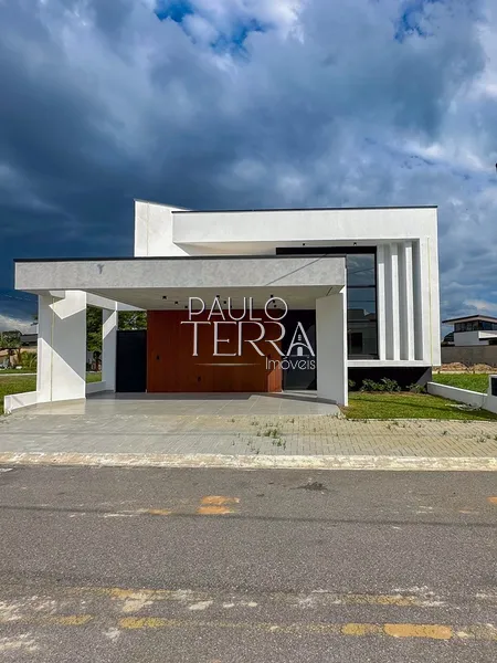 Casa nova com 3 suítes e piscina. Condomínio fechado em Tremembé SP: 1ª foto da galeria de imagens do imóvel