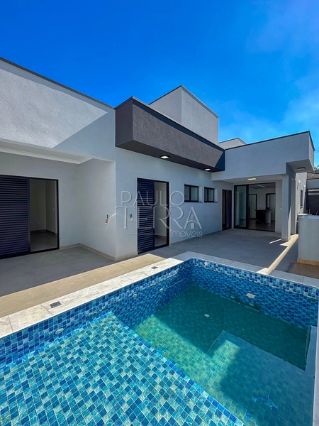 Casa térrea com piscina, 3 suítes e escritório à venda no Morada do Visconde em Tremembé | Planejados: 1ª foto da galeria de imagens do imóvel