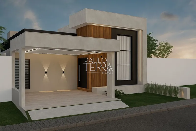 Casa térrea com escritório, 3 quartos e piscina no Condomínio Tecoara: 6ª foto da galeria de imagens do imóvel
