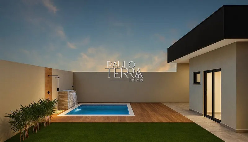 Casa térrea com escritório, 3 quartos e piscina no Condomínio Tecoara: 8ª foto da galeria de imagens do imóvel