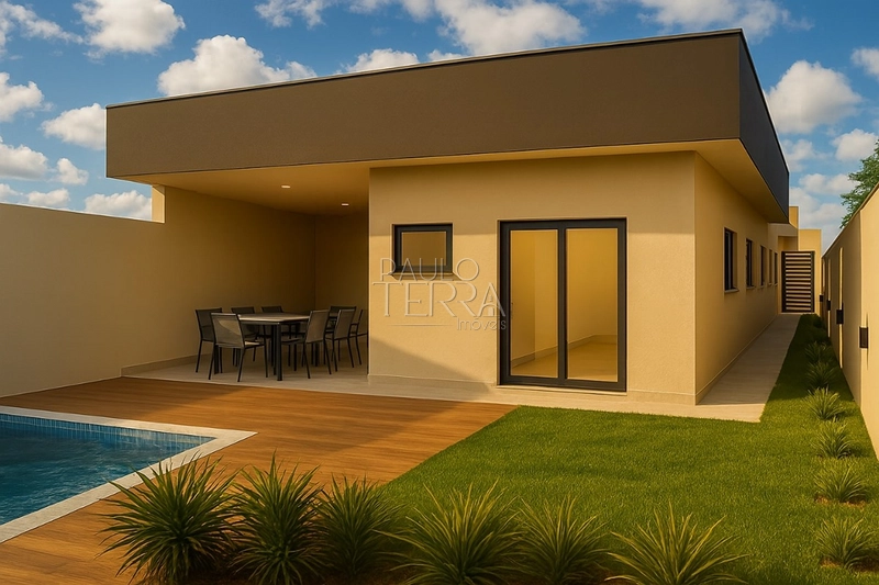 Casa térrea com escritório, 3 quartos e piscina no Condomínio Tecoara: 13ª foto da galeria de imagens do imóvel