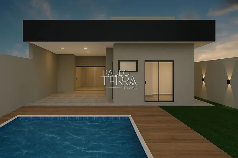 Casa térrea com escritório, 3 quartos e piscina no Condomínio Tecoara: 10ª foto da galeria de imagens do imóvel
