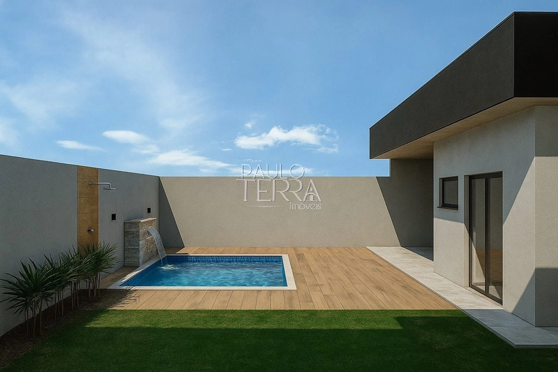 Casa térrea com escritório, 3 quartos e piscina no Condomínio Tecoara: 16ª foto da galeria de imagens do imóvel