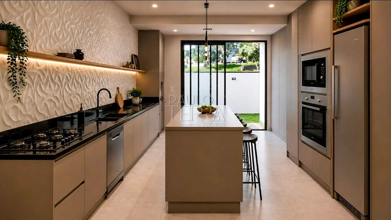 Casa nova em condomínio completo em Taubaté | 3 quartos, área gourmet e quintal gramado: 11ª foto da galeria de imagens do imóvel