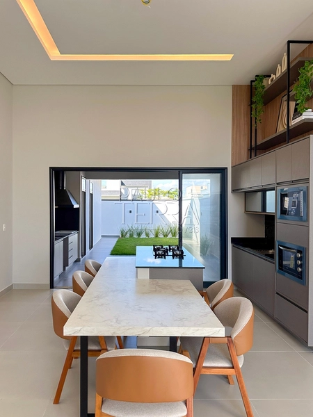 Casa térrea moderna à venda em Tremembé no Condomínio Pérola do Vale | 3 Suítes, Área Gourmet, Escritório, Quintal e Planejados: 52ª foto da galeria de imagens do imóvel